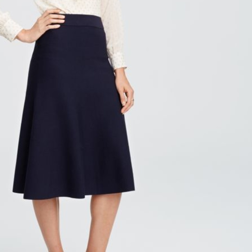 Natural Full A-Line Sweater Skirt NWOT